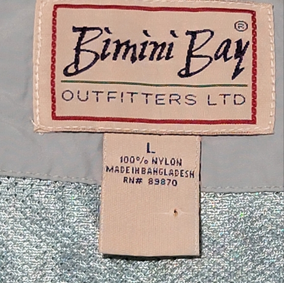 Bimini Bay Outfitters Ltd Long Sleeve Button Up UPF 50+ Shirt NWOT - Picture 9 of 15